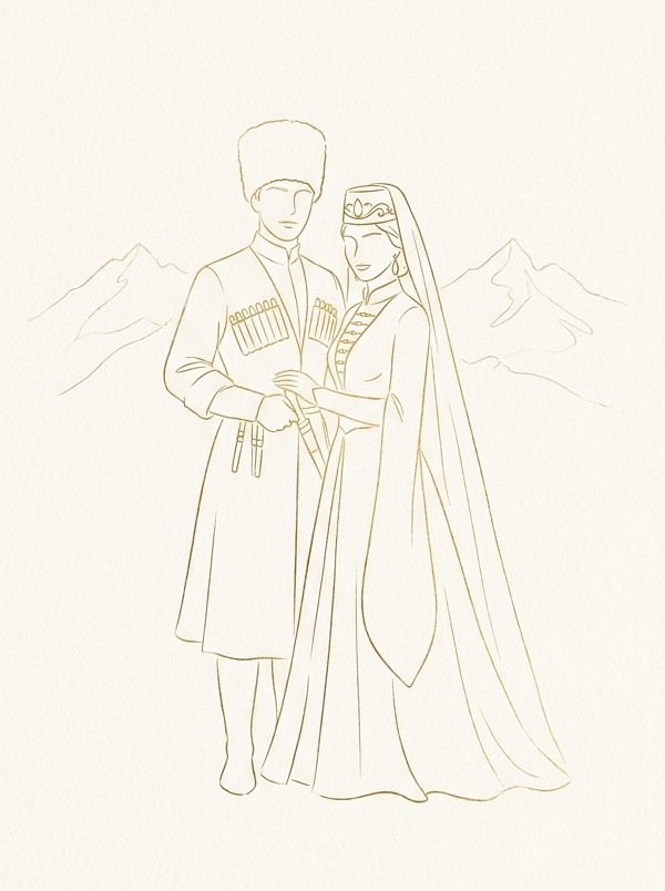 Горец и горянка
